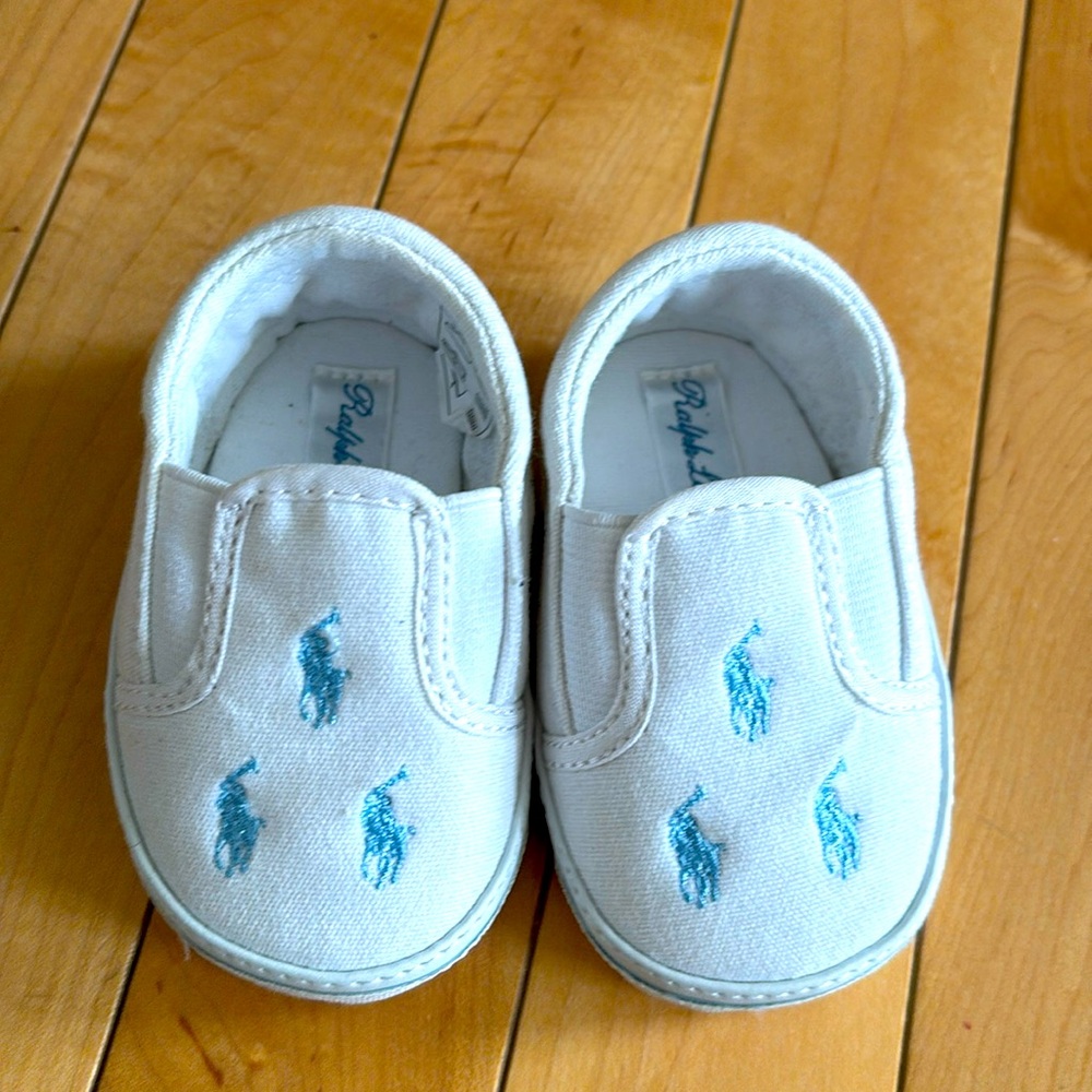 Brand new baby crib shoes